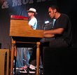 Andrew Trube and Anthony Ferrell hook up with Mofro. Photo credit: Larry Miller